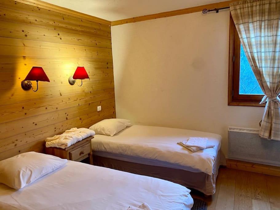 Chalet 6 Chambres A 3 Min Des Pistes Des 3 Vallees St Martin De Belleville サン・マルタン・ド・ベルヴィル エクステリア 写真