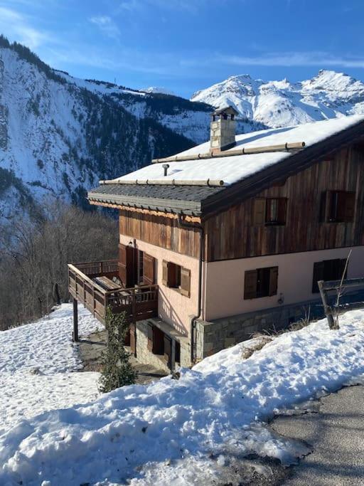 Chalet 6 Chambres A 3 Min Des Pistes Des 3 Vallees St Martin De Belleville サン・マルタン・ド・ベルヴィル エクステリア 写真