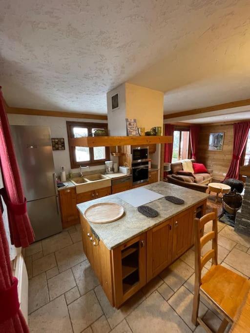 Chalet 6 Chambres A 3 Min Des Pistes Des 3 Vallees St Martin De Belleville サン・マルタン・ド・ベルヴィル エクステリア 写真