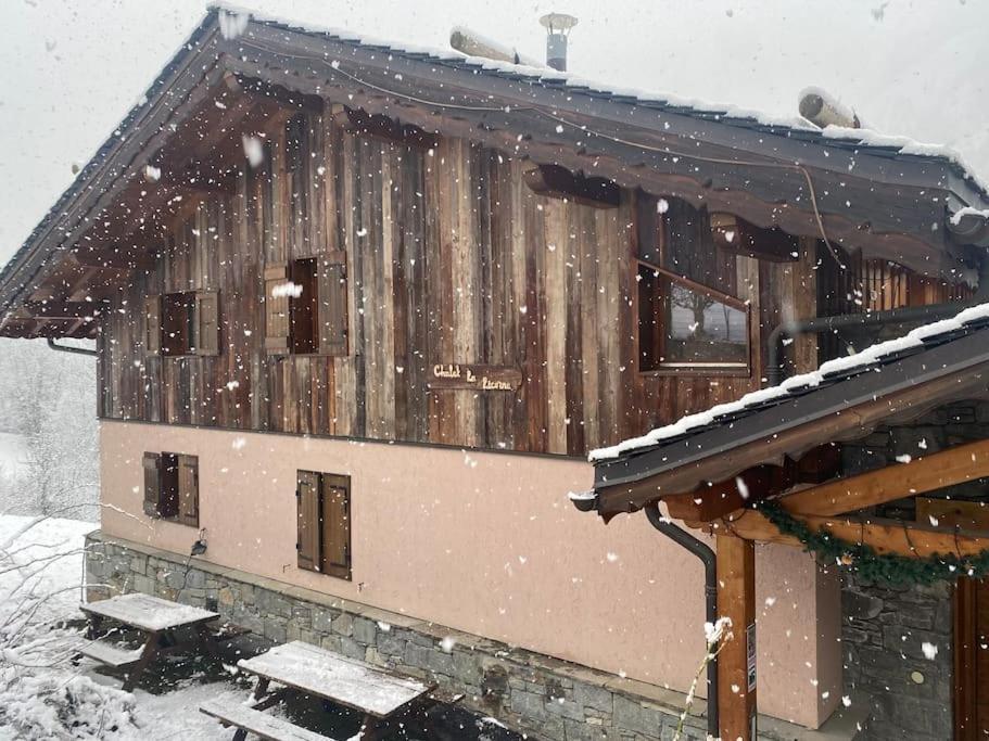 Chalet 6 Chambres A 3 Min Des Pistes Des 3 Vallees St Martin De Belleville サン・マルタン・ド・ベルヴィル エクステリア 写真