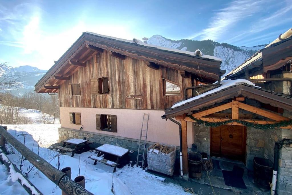 Chalet 6 Chambres A 3 Min Des Pistes Des 3 Vallees St Martin De Belleville サン・マルタン・ド・ベルヴィル エクステリア 写真